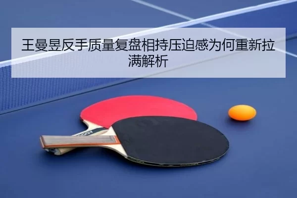 王曼昱反手质量复盘相持压迫感为何重新拉满解析